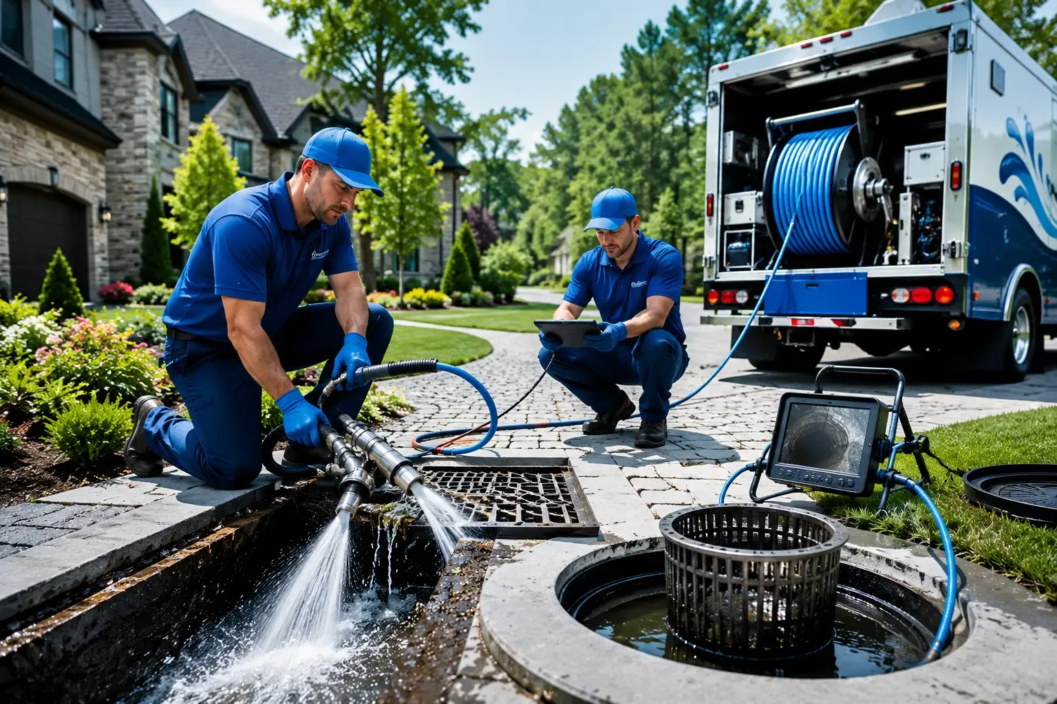 Local outdoor drain cleaning professionals in Van Horne, IA